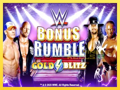 Speelautomaat WWE Bonus Rumble Gold Blitz