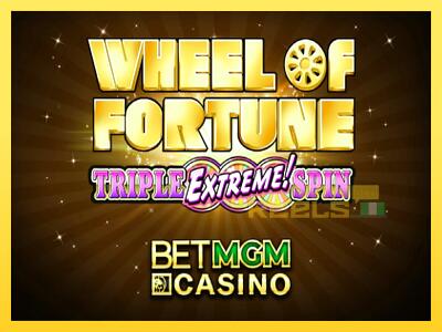 Speelautomaat Wheel of Fortune Triple Extreme Spin BetMGM