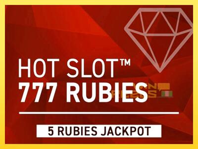 Speelautomaat Hot Slot 777 Rubies Extremely Light