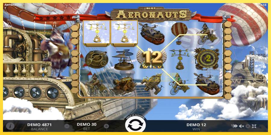 Afbeelding 2 speelautomaat Aeronauts