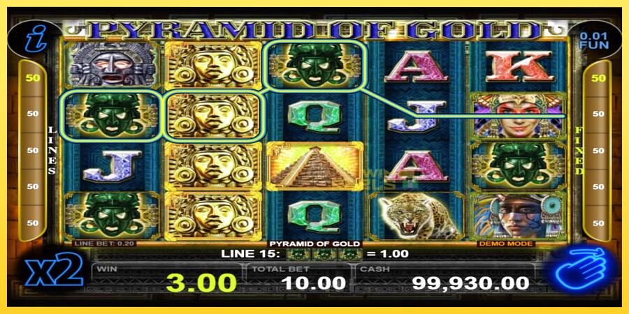 Afbeelding 2 speelautomaat Pyramid of Gold