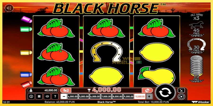 Afbeelding 2 speelautomaat Black Horse