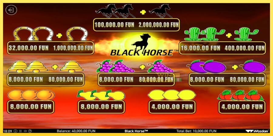 Afbeelding 4 speelautomaat Black Horse