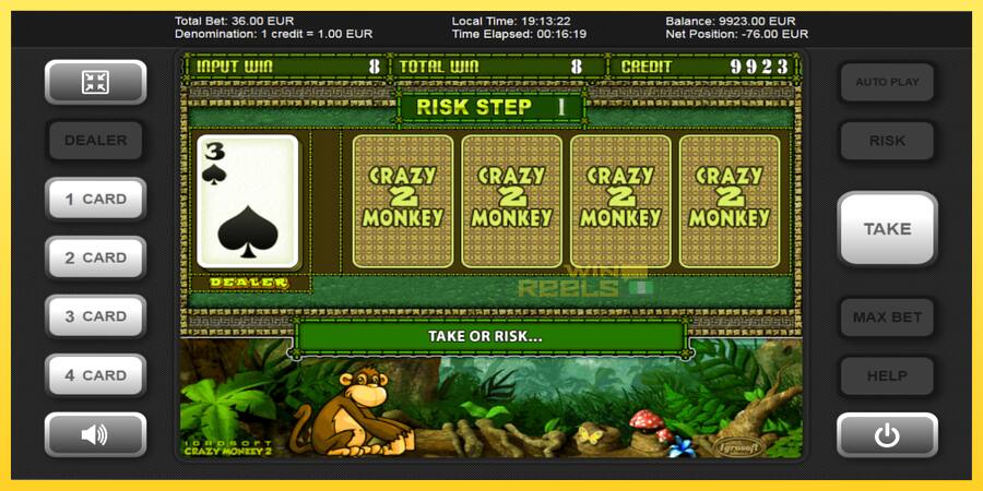 Afbeelding 4 speelautomaat Crazy Monkey 2