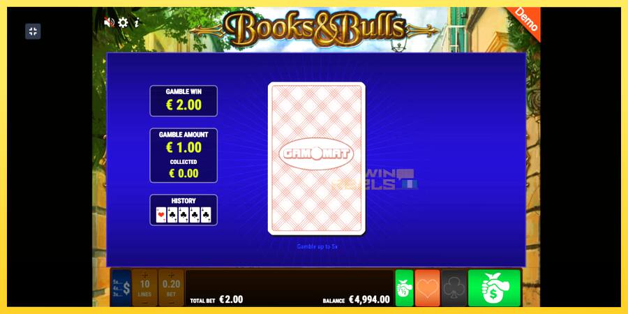 Afbeelding 4 speelautomaat Books Bulls