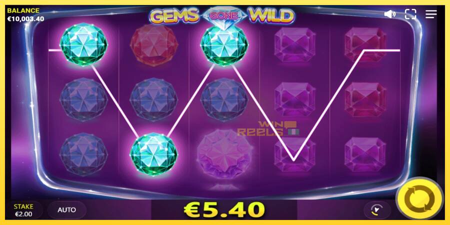 Afbeelding 2 speelautomaat Gems Gone Wild