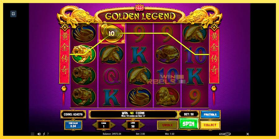 Afbeelding 4 speelautomaat Golden Legend