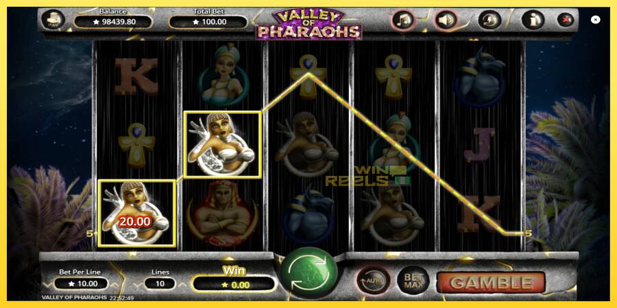 Afbeelding 4 speelautomaat Valley of Pharaohs