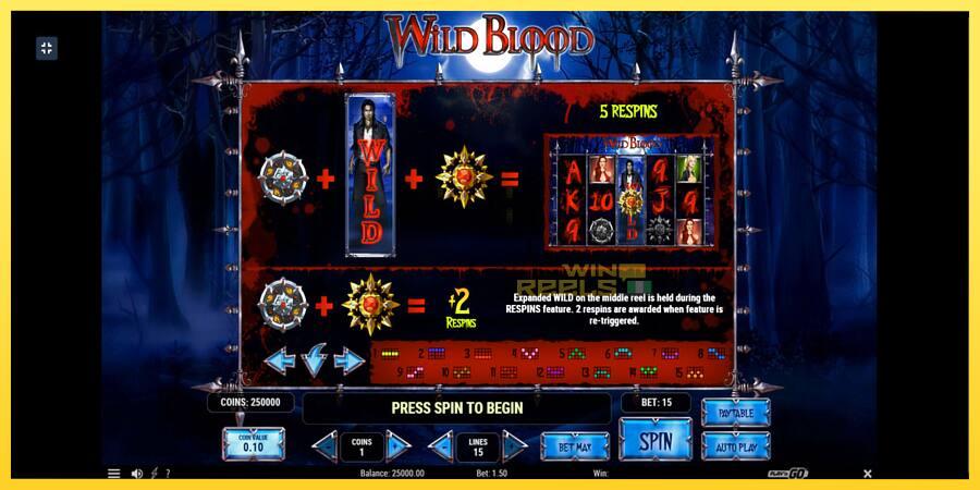 Afbeelding 10 speelautomaat Wild Blood