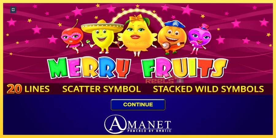 Afbeelding 7 speelautomaat Merry Fruits