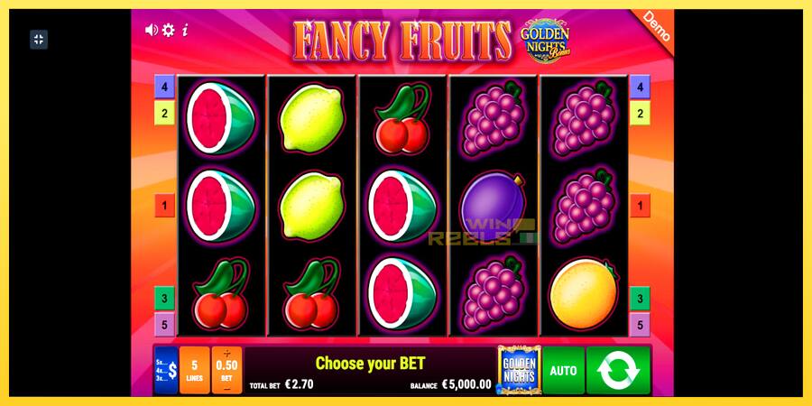 Afbeelding 1 speelautomaat Fancy Fruits GDN