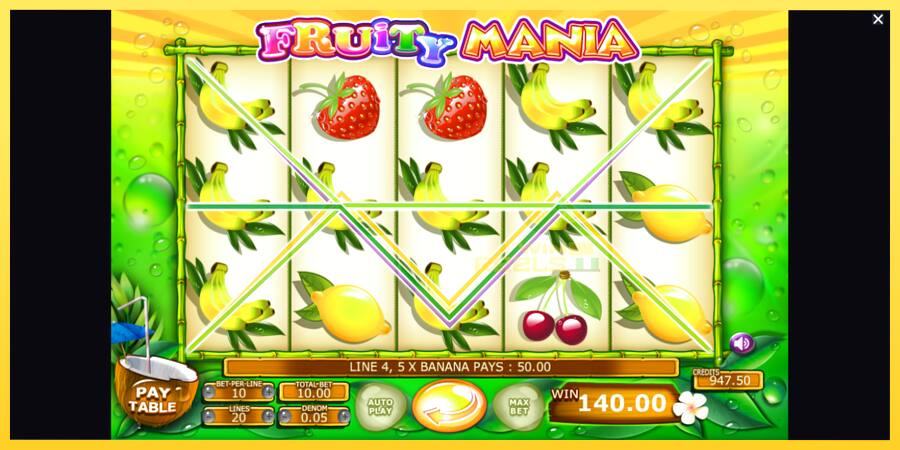 Afbeelding 5 speelautomaat Fruity Mania