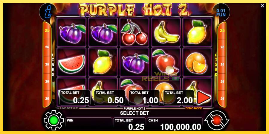 Afbeelding 1 speelautomaat Purple Hot 2