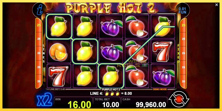 Afbeelding 2 speelautomaat Purple Hot 2