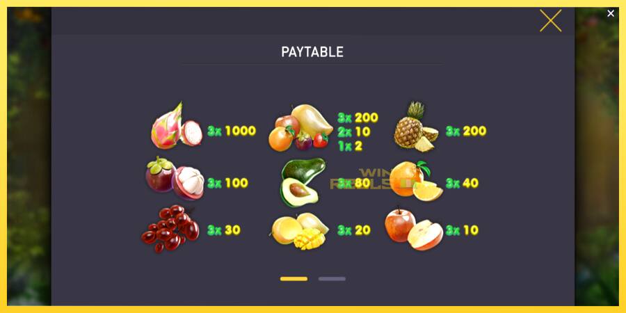 Afbeelding 5 speelautomaat Fruitilicious