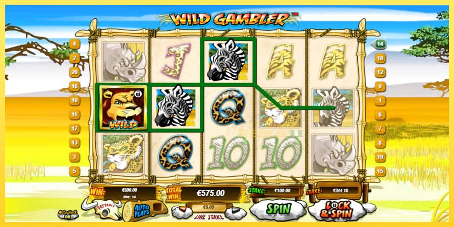 Afbeelding 2 speelautomaat Wild Gambler