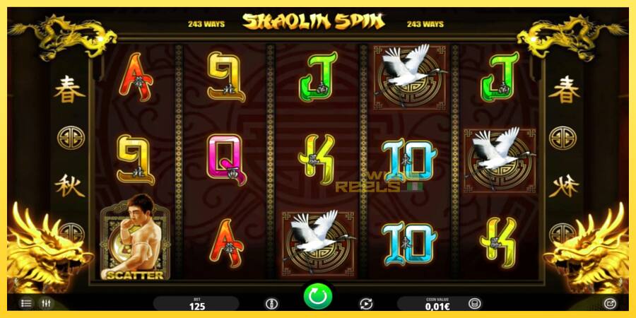 Afbeelding 2 speelautomaat Shaolin Spin