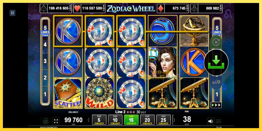 Afbeelding 3 speelautomaat Zodiac Wheel