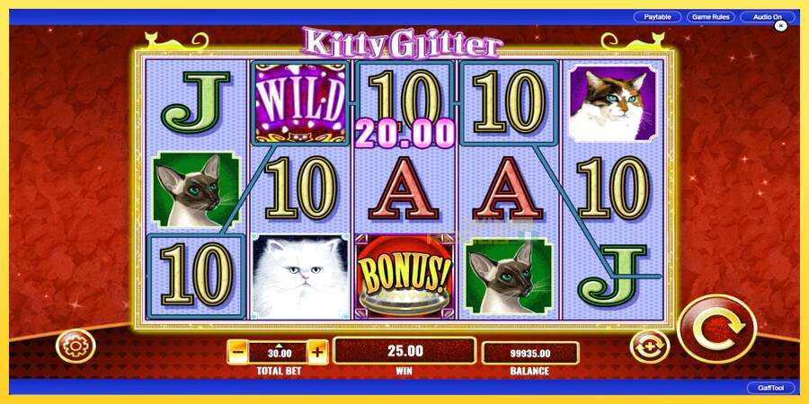 Afbeelding 4 speelautomaat Kitty Glitter