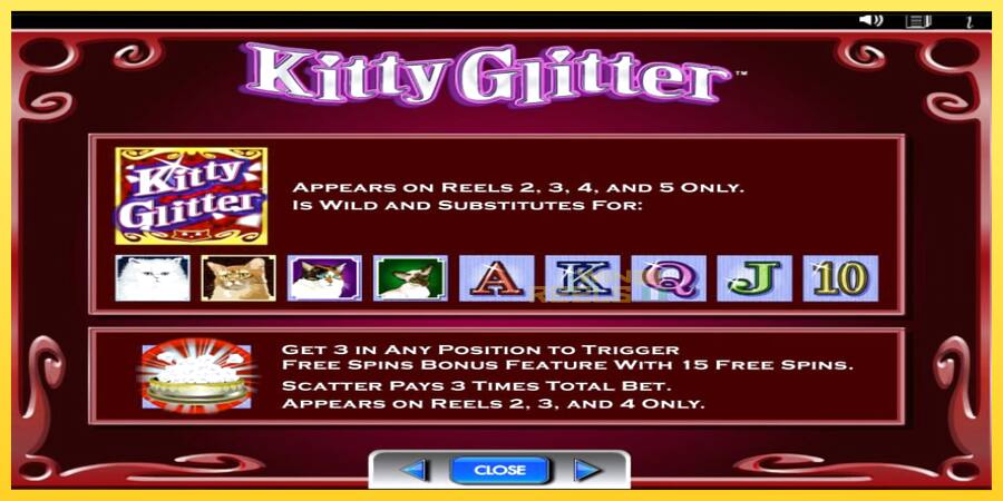 Afbeelding 5 speelautomaat Kitty Glitter