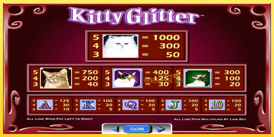 Afbeelding 6 speelautomaat Kitty Glitter