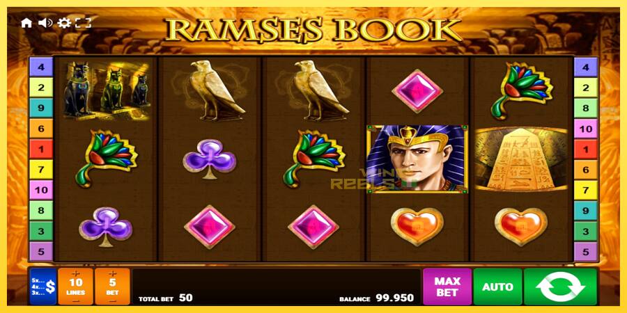 Afbeelding 1 speelautomaat Ramses Book