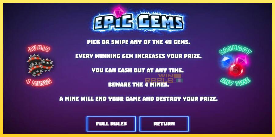 Afbeelding 3 speelautomaat Epic Gems