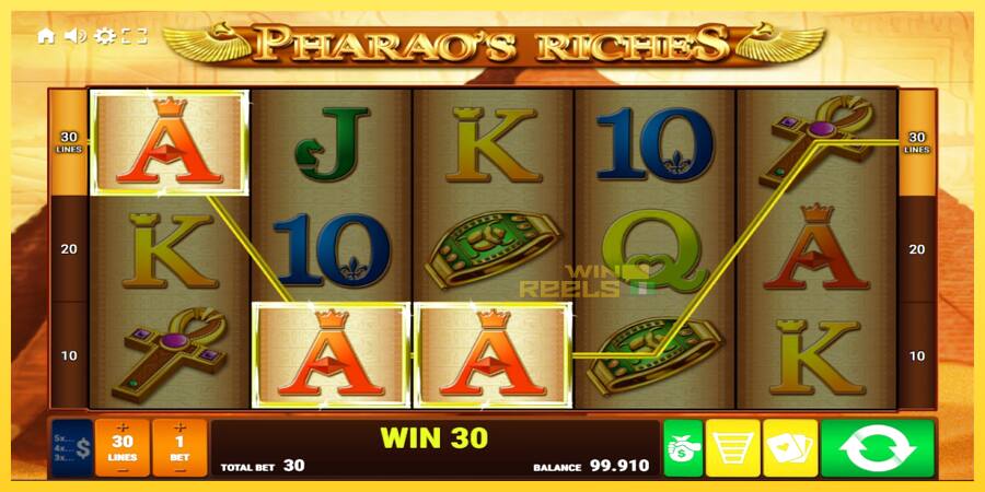 Afbeelding 2 speelautomaat Pharaos Riches