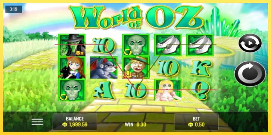 Afbeelding 2 speelautomaat World of Oz