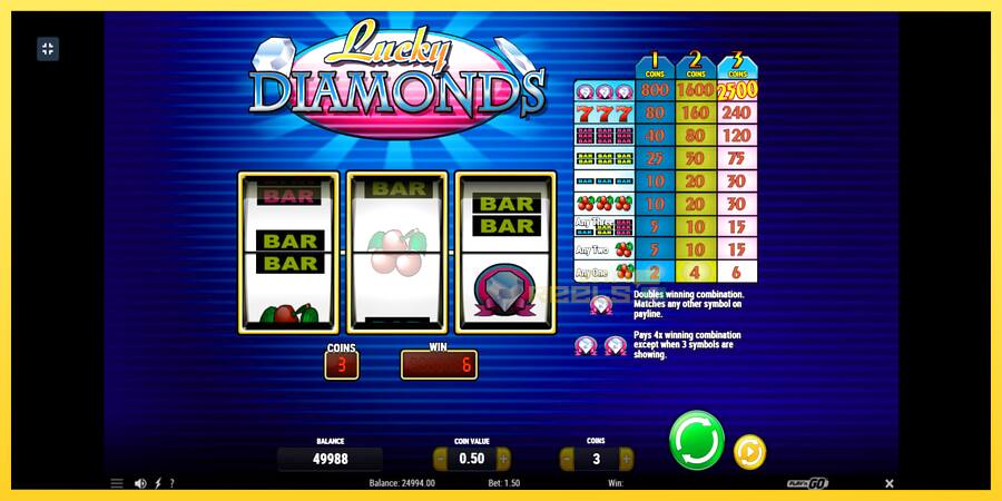 Afbeelding 3 speelautomaat Lucky Diamonds