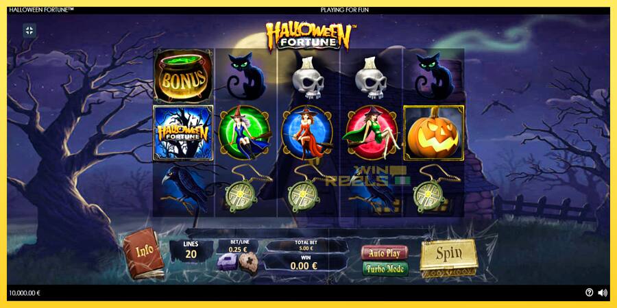 Afbeelding 1 speelautomaat Halloween Fortune