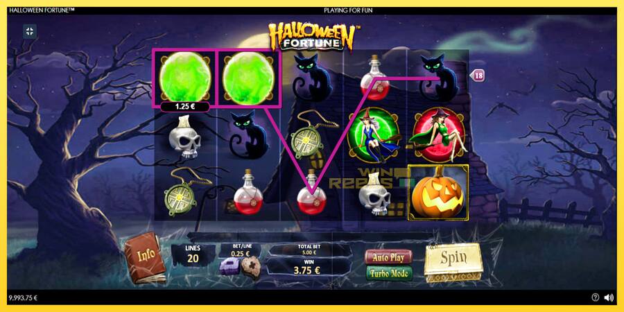 Afbeelding 2 speelautomaat Halloween Fortune