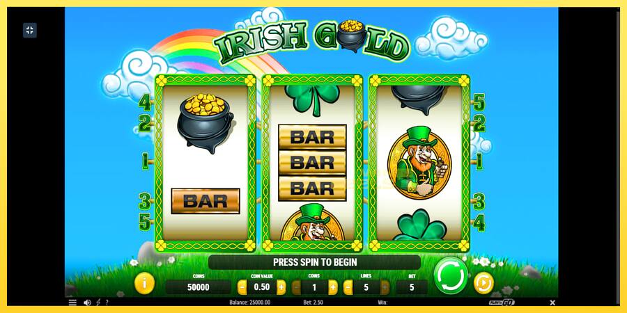 Afbeelding 1 speelautomaat Irish Gold