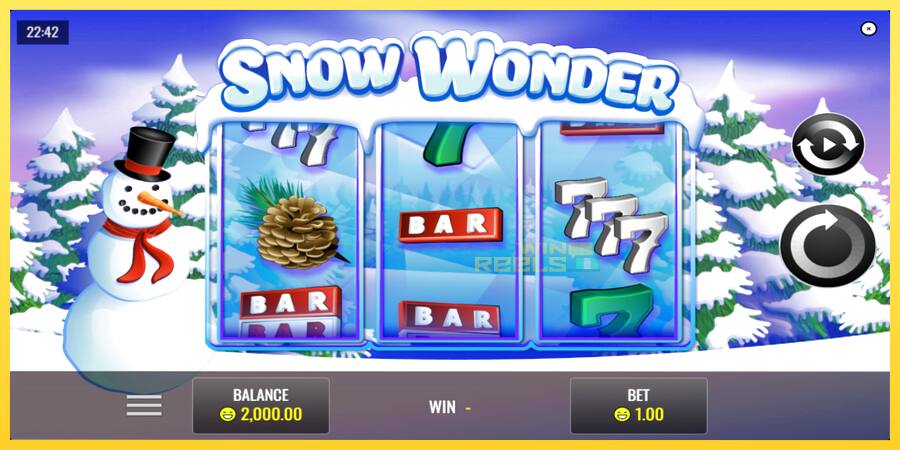 Afbeelding 1 speelautomaat Snow Wonder