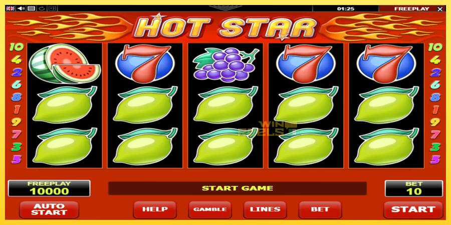 Afbeelding 2 speelautomaat Hot Star