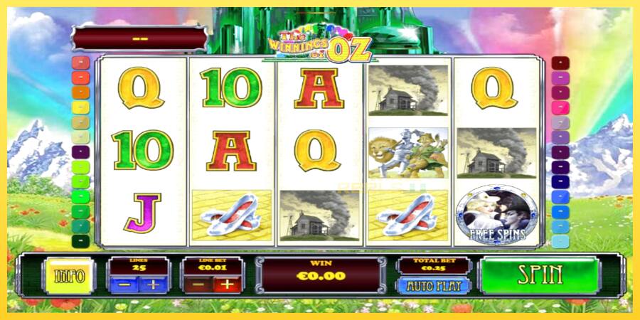 Afbeelding 1 speelautomaat The Winnings of Oz