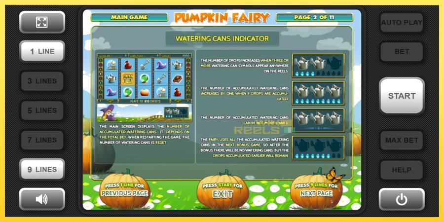 Afbeelding 5 speelautomaat Pumpkin Fairy