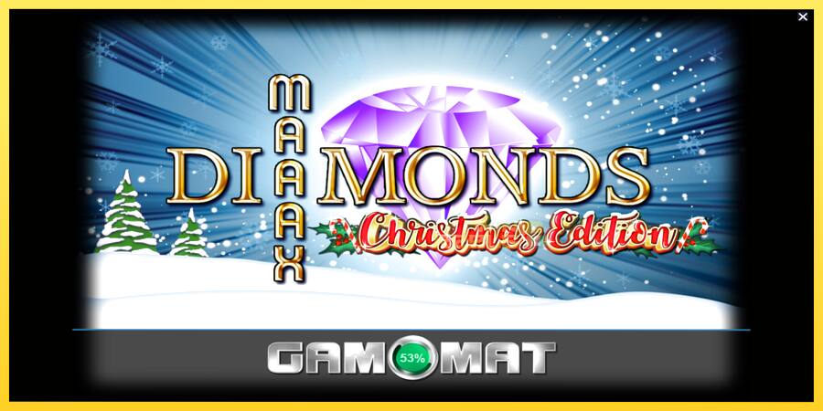 Afbeelding 1 speelautomaat Maaax Diamonds Christmas Edition