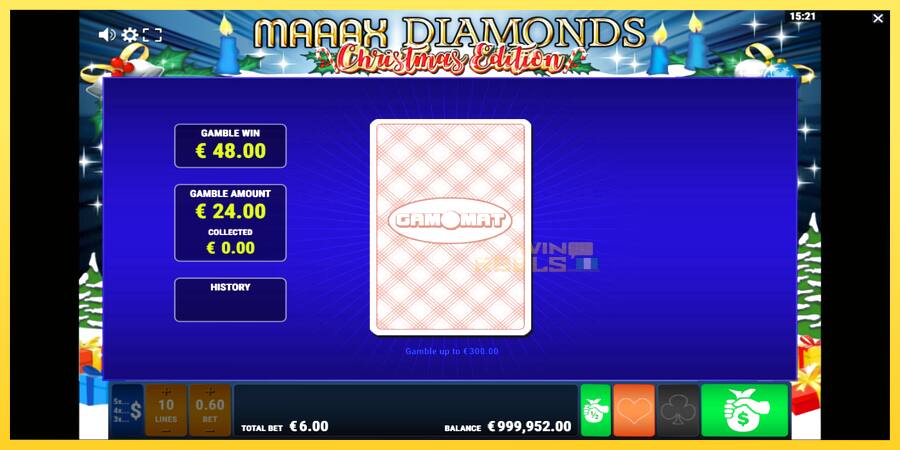 Afbeelding 4 speelautomaat Maaax Diamonds Christmas Edition