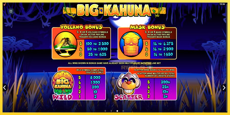 Afbeelding 6 speelautomaat Big Kahuna