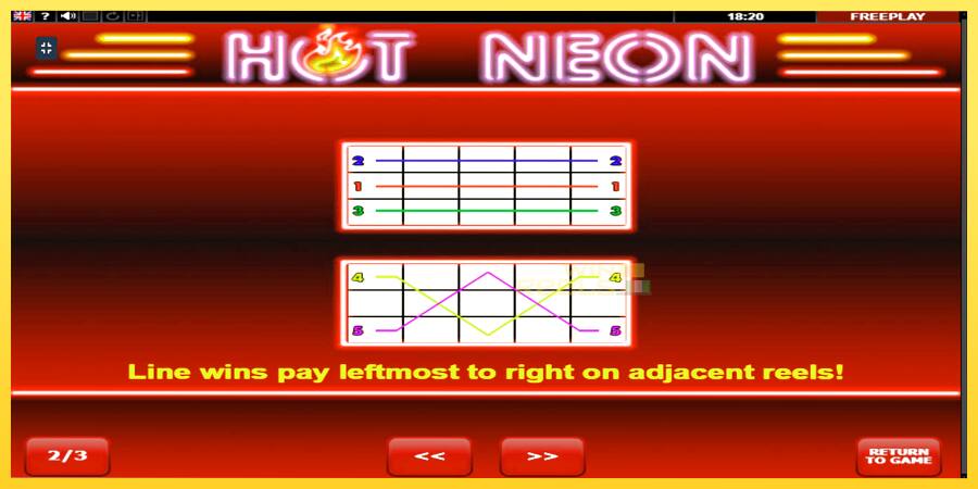 Afbeelding 6 speelautomaat Hot Neon