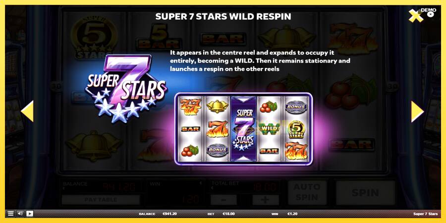 Afbeelding 6 speelautomaat Super 7 Stars