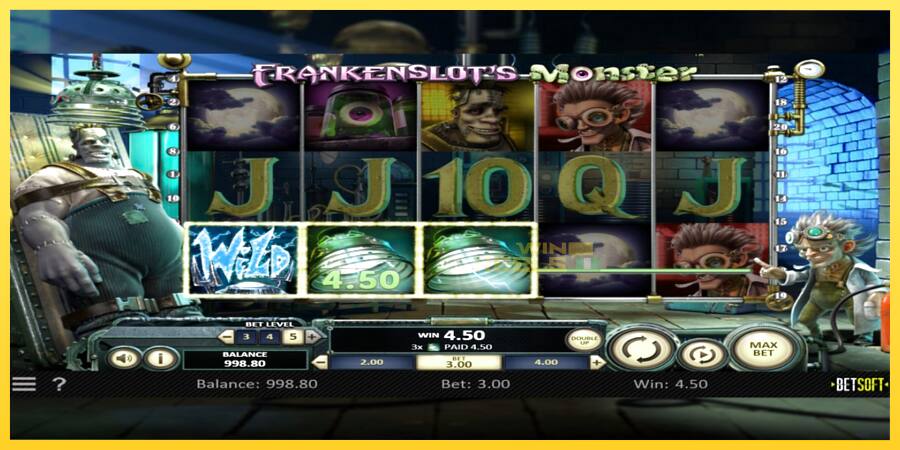 Afbeelding 3 speelautomaat Frankenslots Monster