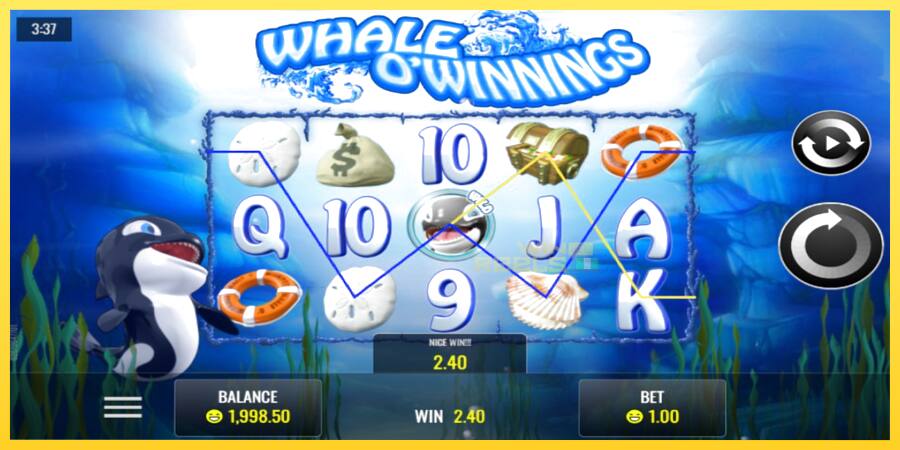 Afbeelding 2 speelautomaat Whale O’Winnings