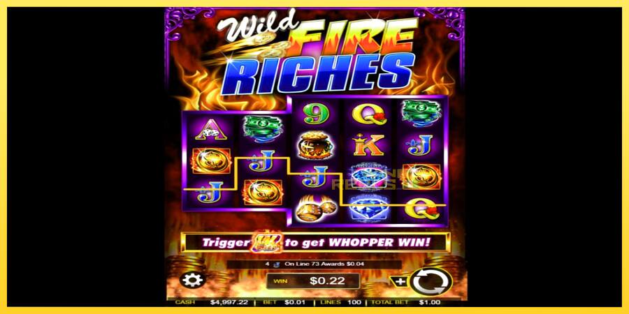 Afbeelding 2 speelautomaat Wild Fire Riches