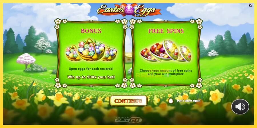 Afbeelding 1 speelautomaat Easter Eggs