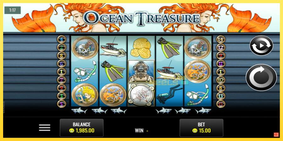 Afbeelding 1 speelautomaat Ocean Treasure