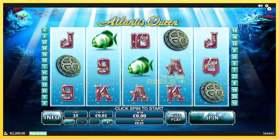 Afbeelding 1 speelautomaat Atlantis Queen