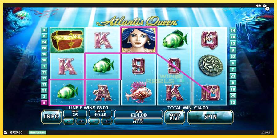 Afbeelding 4 speelautomaat Atlantis Queen