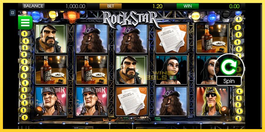 Afbeelding 1 speelautomaat Rockstar